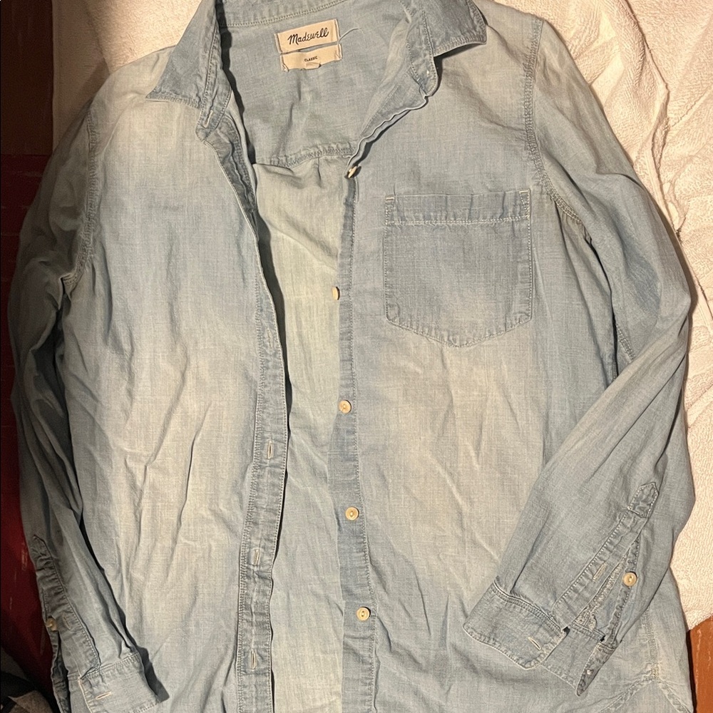 Madewell Classic Light Blue Shirt